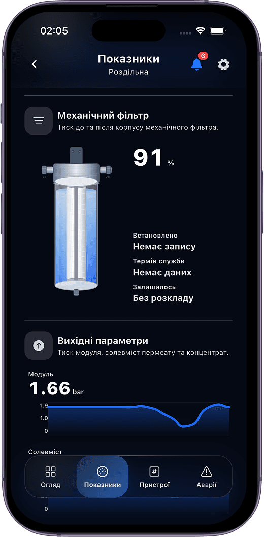 WISE mobile app screen 3