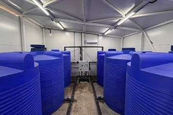 Накопичувальні ємності муніципальної станції знезалізнення