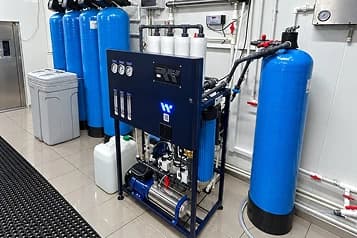 Система зворотного осмосу WISE WATER на станції питної води громади
