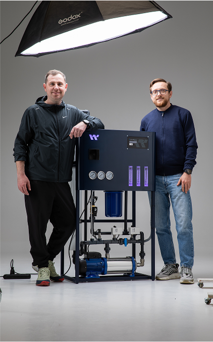 Founder and co-founder of wise water