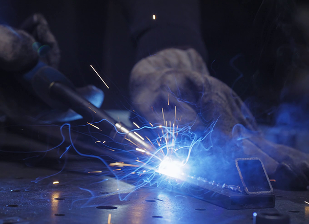 Shine of welding process